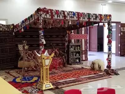 تاجير كراسي وطولات طعام قهوجين تاجير جلسات شعبيه 7