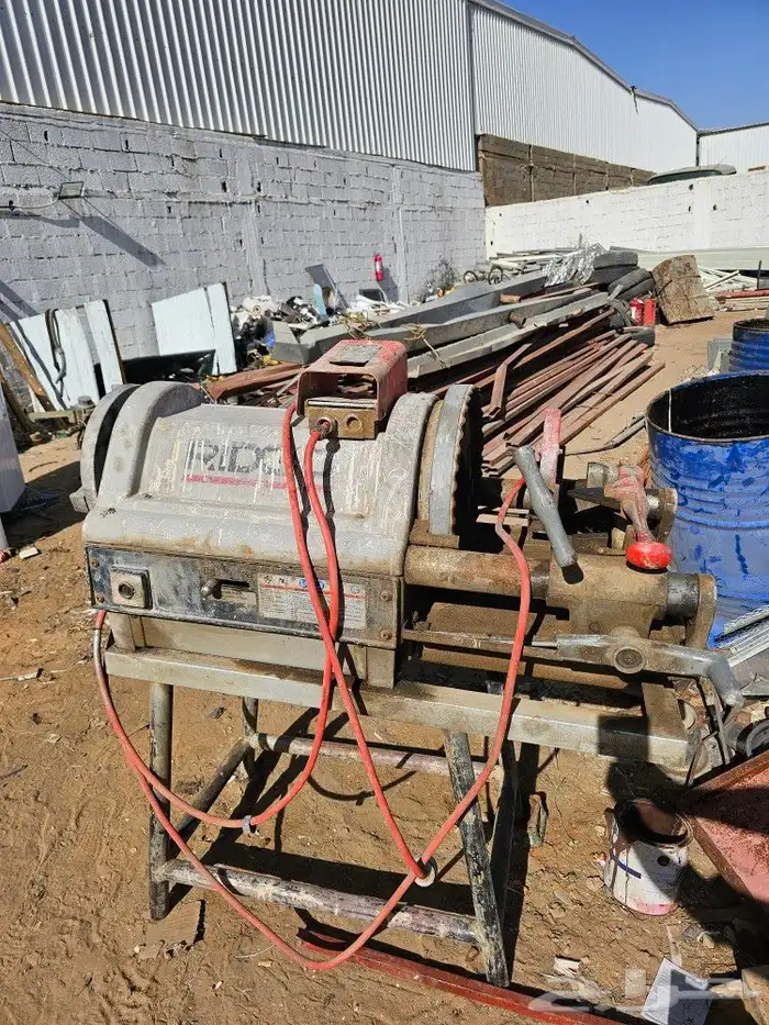 Ridgid threading machine 3