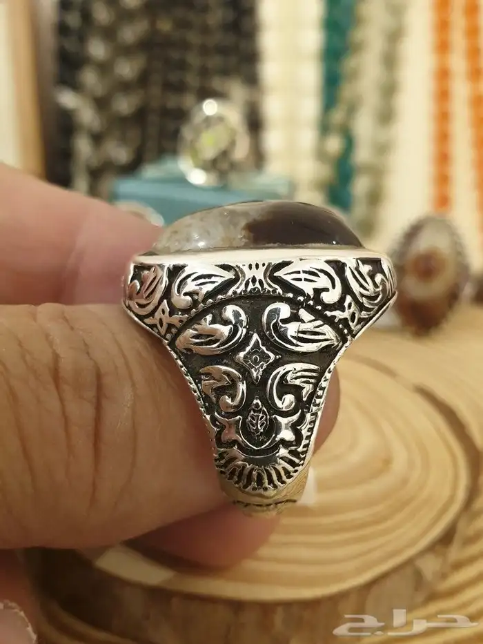 خاتم عقيق سليماني عين برمش توووب 7