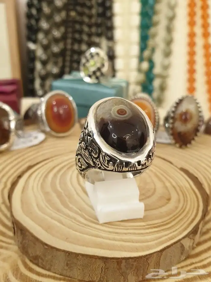 خاتم عقيق سليماني عين برمش توووب 11