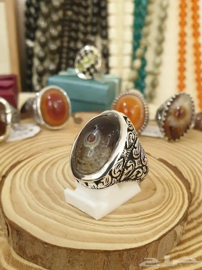 خاتم عقيق سليماني عين برمش توووب 2