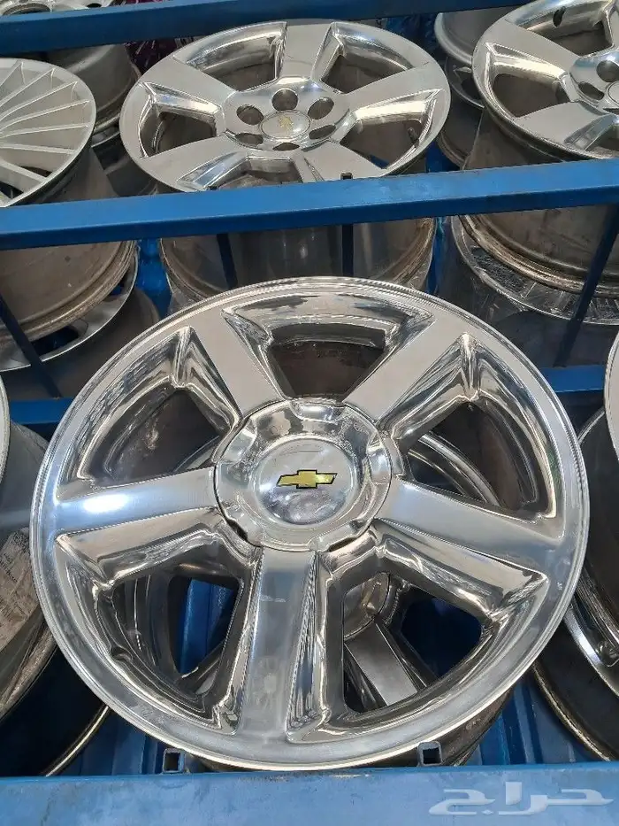 طقم جنوط تاهو LTZ مقاس 20. مغطس اصليه وكاله 2