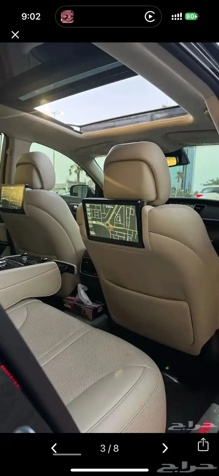 كيا كوريس V8 مخزن نظيف فل كامل k900 2016 3