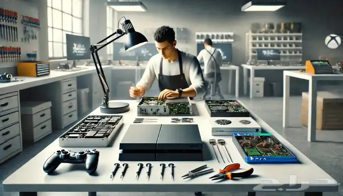 صيانة البلاي ستيشن ووحدات التحكم جدة 6