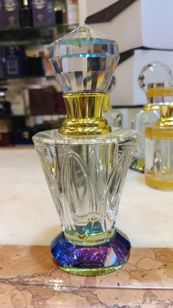 زجاجة عطر كريستال 5توله في 3ملي 27