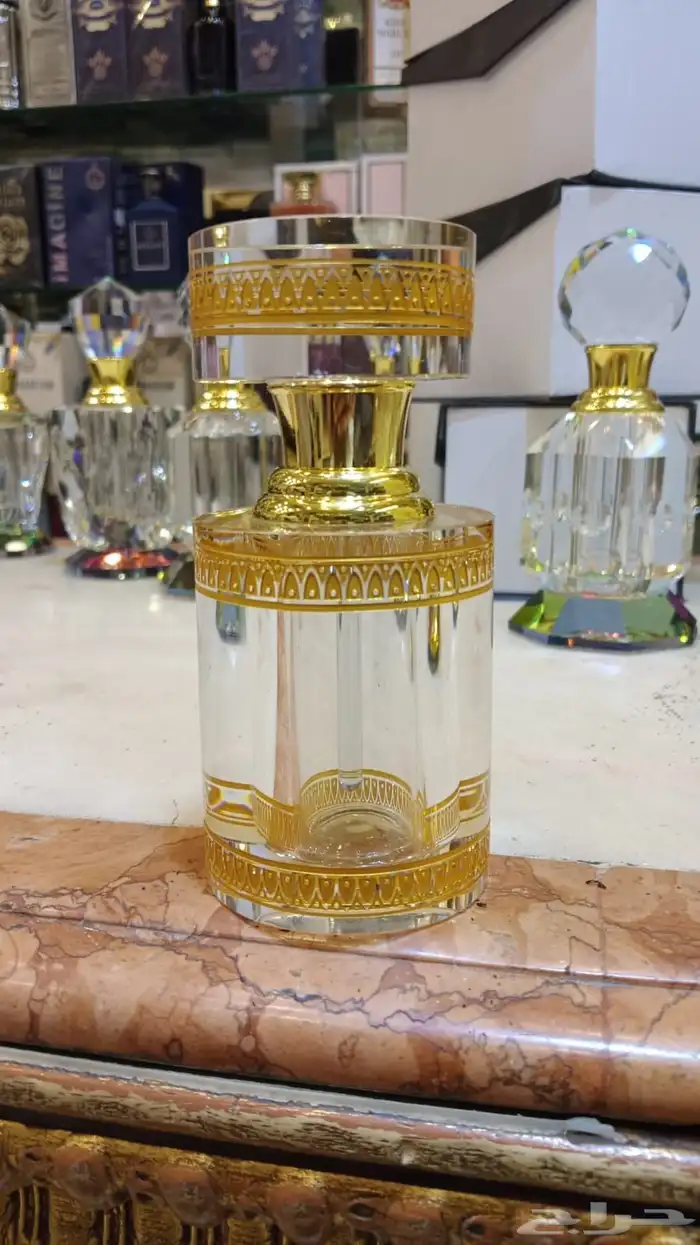 زجاجة عطر كريستال 5توله في 3ملي 24