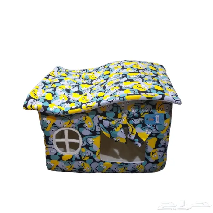 اكل جاف اكل رطب كتن قطط بيوت الشتاء أكواخ ألعاب 3