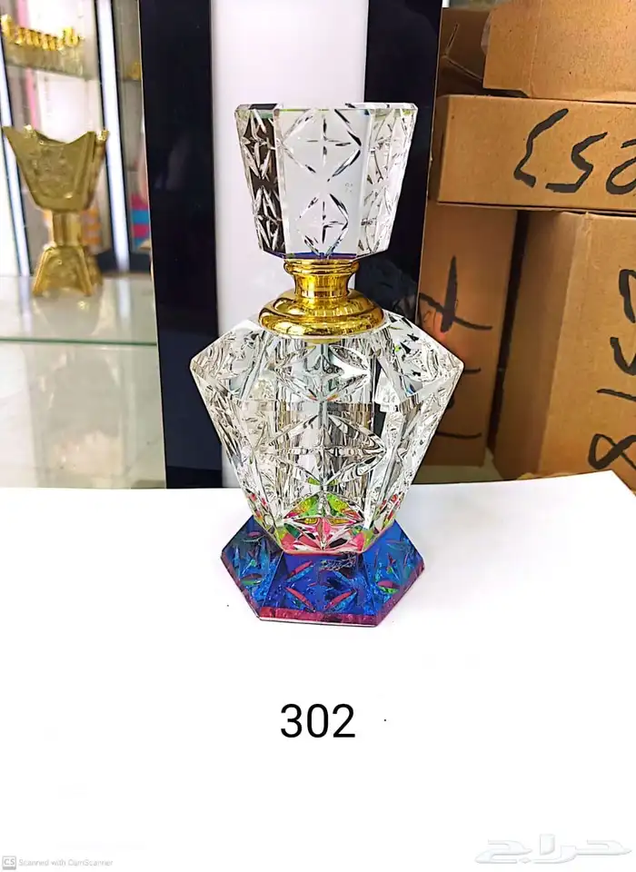 زجاجة عطر كريستال 5توله في 3ملي 16