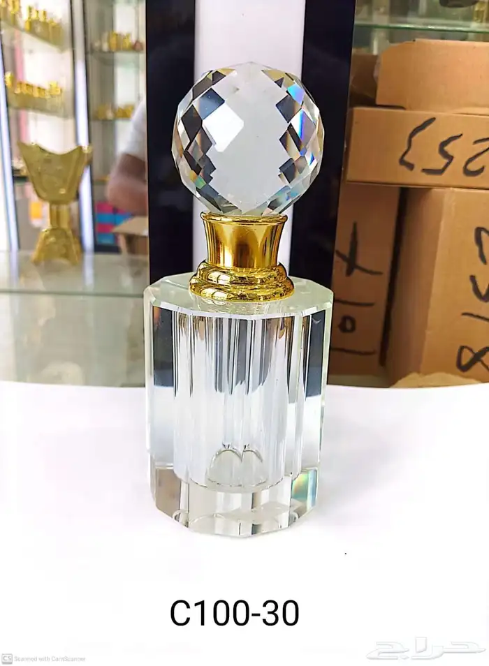 زجاجة عطر كريستال 5توله في 3ملي 17
