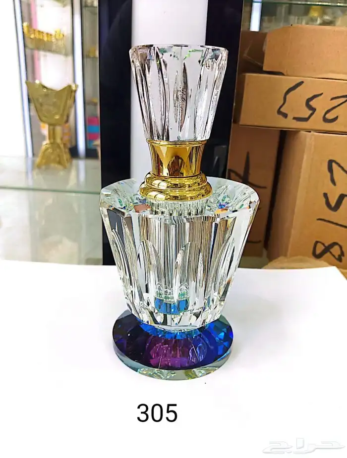 زجاجة عطر كريستال 5توله في 3ملي 26