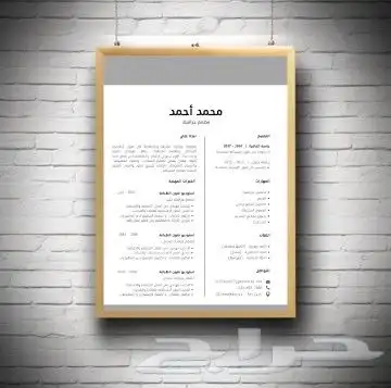 سيره ذاتيه بنظام ال ATS 6