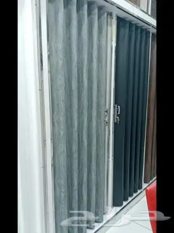 ابواب كرديون.سحاب بلاستيك فايبر أبواب جلد سحااب 18