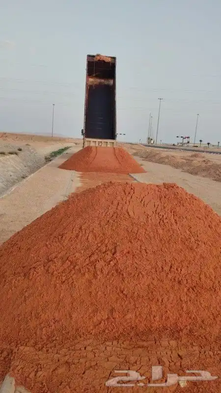 يوجد لدينا توريد دفان صب بيز وبسكرس ورمل احمر نفوذ 6