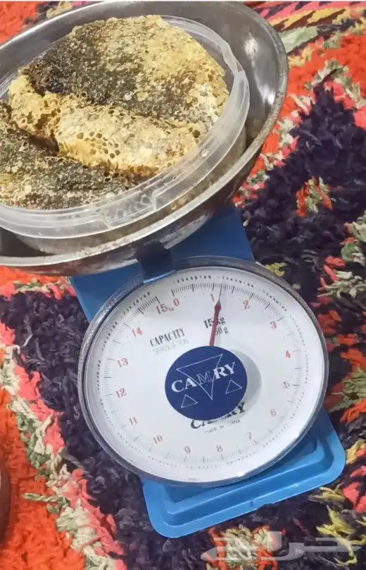 عسل سمره بالشمع 7