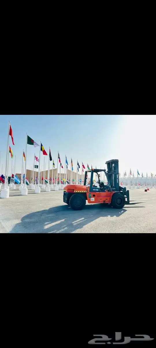 رافعه شوكيه فوركلفت لليجاربجميع الاطنان كرينات سيزرات مانلفت 9
