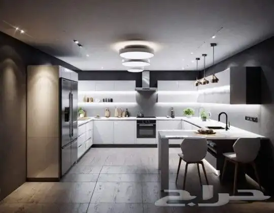 مطابخ خشب خزائن مطابخ صاج والمنيوم 0