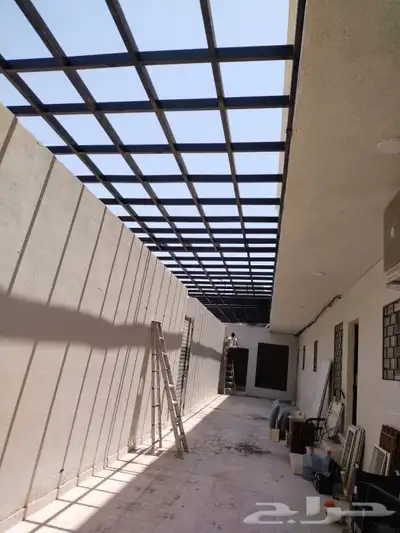 مضلات  سواتر  برجولات  عشب صناعي  تنسبق حدايق  وعوازل 2