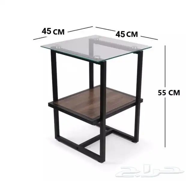 طقم طاولة قزاز فاخره 2