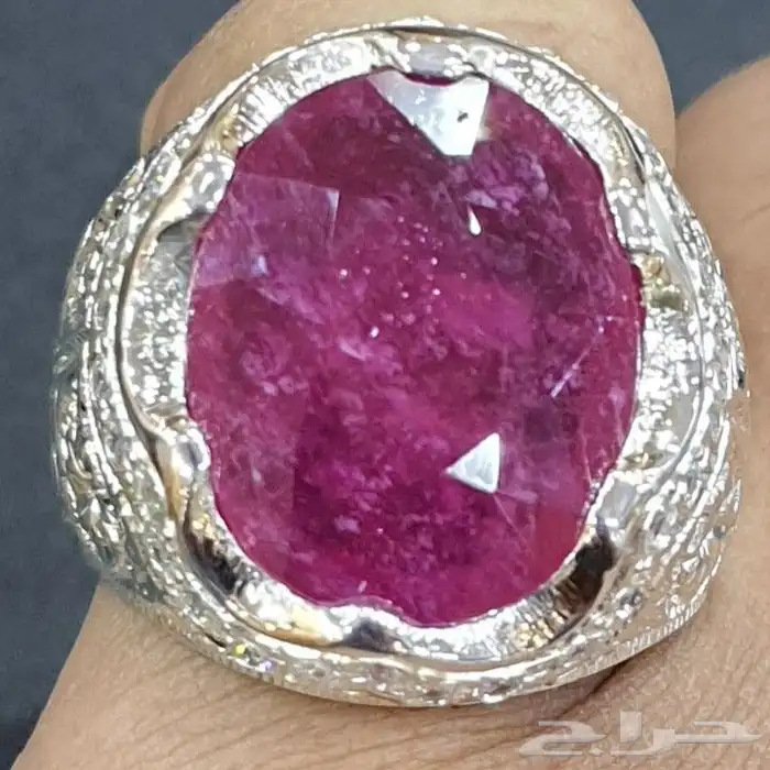 خاتم ياقوت افريقي كاتنق مميز 5