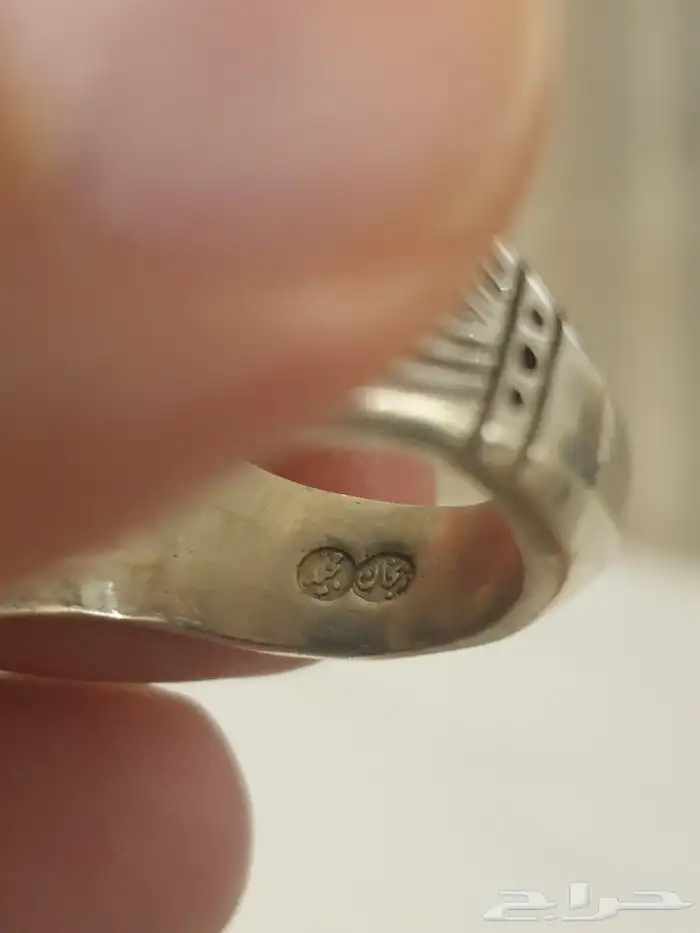 خاتم عقيق يماني شفه ترابيه 13