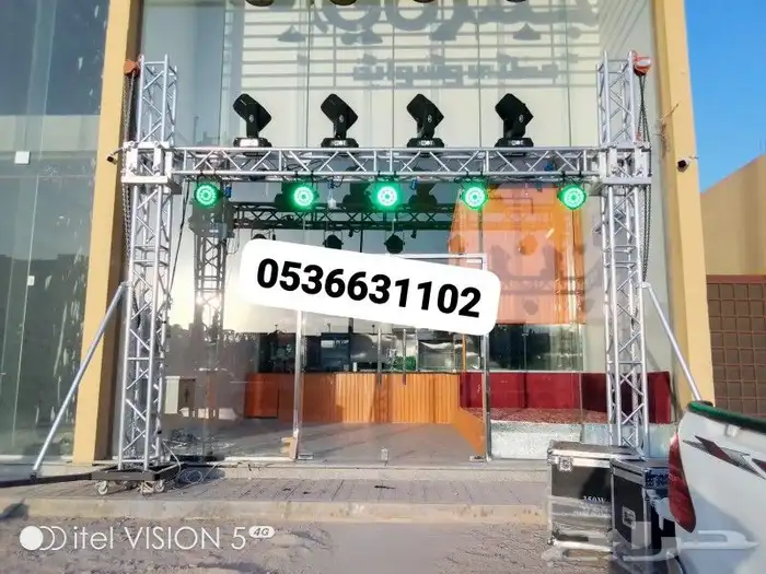 حفلات افتتاحات تنظيم فعاليات تاجير بالونات راقصه وكشافات ملو 6