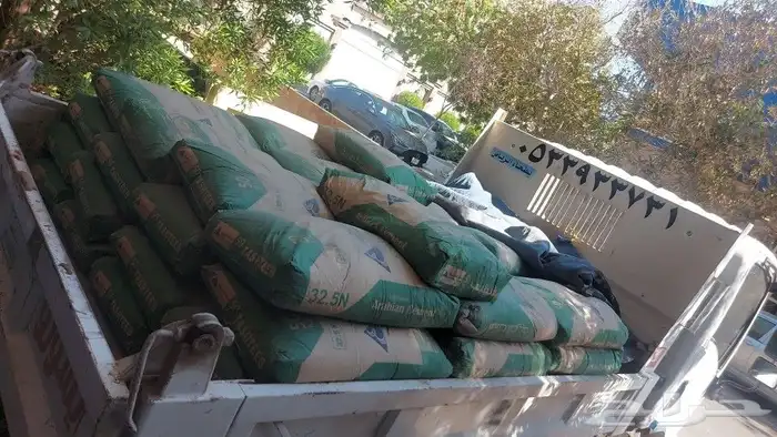 توريد بطحاء الرياض واسمنت تربه زراعيه كافه المواد الثانيه 6