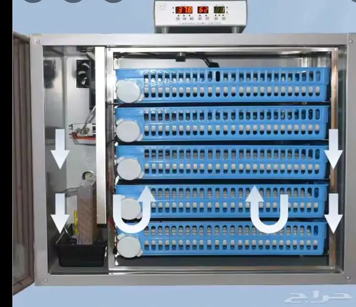 فقاسات رول نظام تبريد فل اتوماتيك مع شحن محاني 1