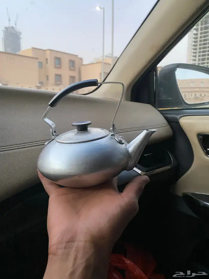 إبريق شاهي عدن ياباني نادر مفلطح 0