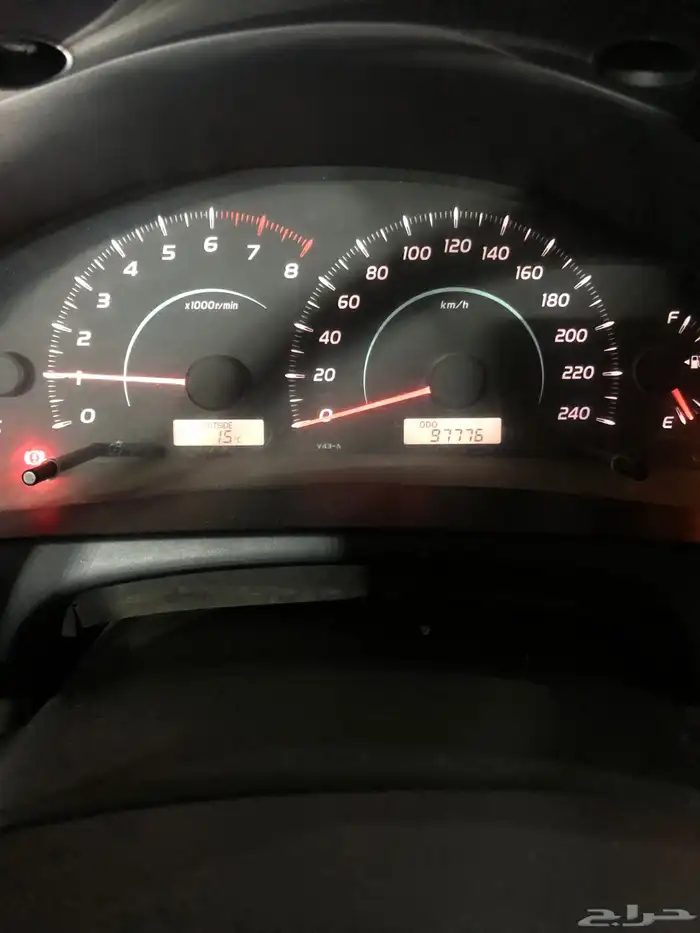 كامري 2009 قير عادي ممشى 97 الف 6