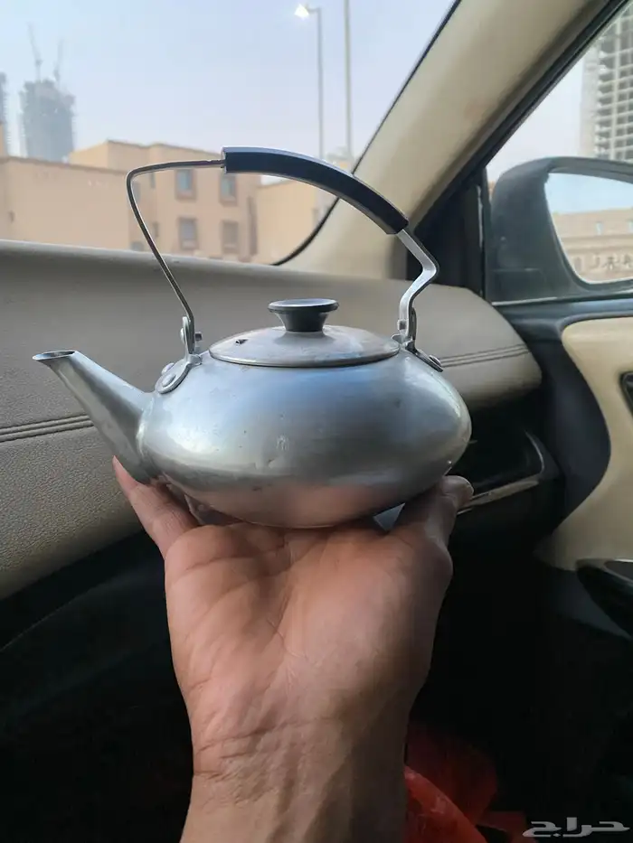 إبريق شاهي عدن ياباني نادر مفلطح 1