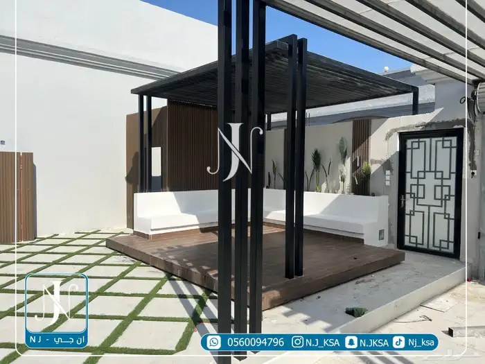 تصميم وتنفيذ ديكورات داخلية وخارجية 6