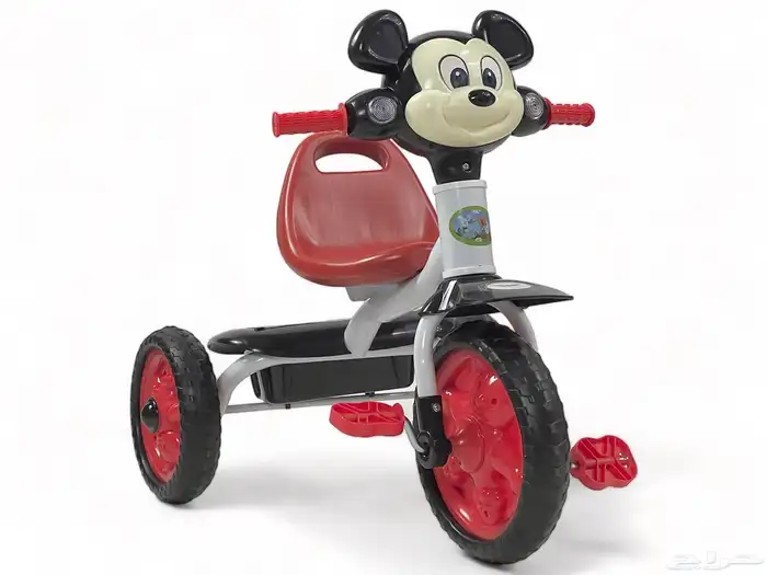 دراجة ثلاثية العجل للاطفال - سيكل 3 كفرات بتصميم ميكي ماوس 10