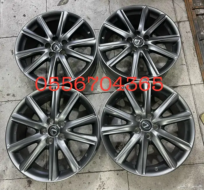 جنوط لكزس GS 350 مقاس 19 اصلي وكالة موديل 2015 0