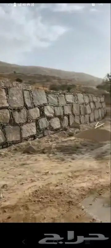 مقاول حجر تلبيس ورصف اراضي وبنا مرافي وحجر كبير جدارات 6