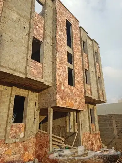 مقاول حجر تلبيس ورصف اراضي وبنا مرافي وحجر كبير جدارات 5