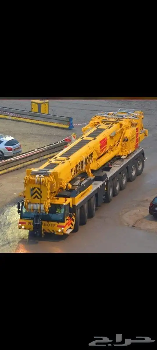 كرين للايجار 50طن 100طن 35طن 25طن 80طن متودات لديناء للايجار 7