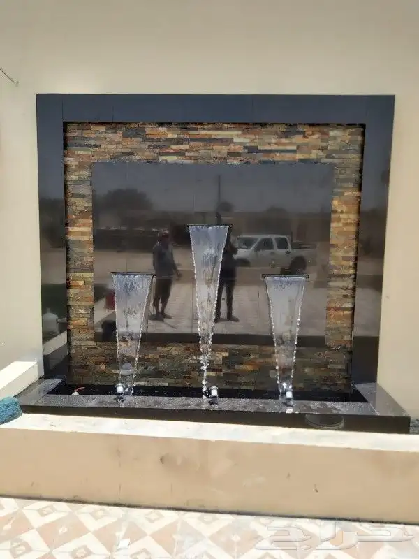 تنسيق حدائق شلالات نوفير مظلات جلسات شتويه 17