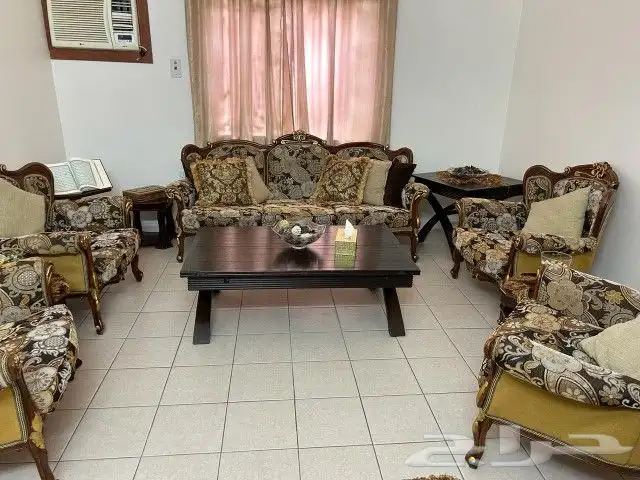 كنب تركي طقم كامل وكراسي 2