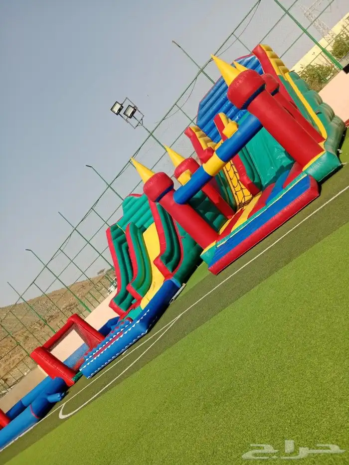 ايجار يومي ملعب صابوني زحليق نطيطات جده توصيل إلى الموقع مجا 8