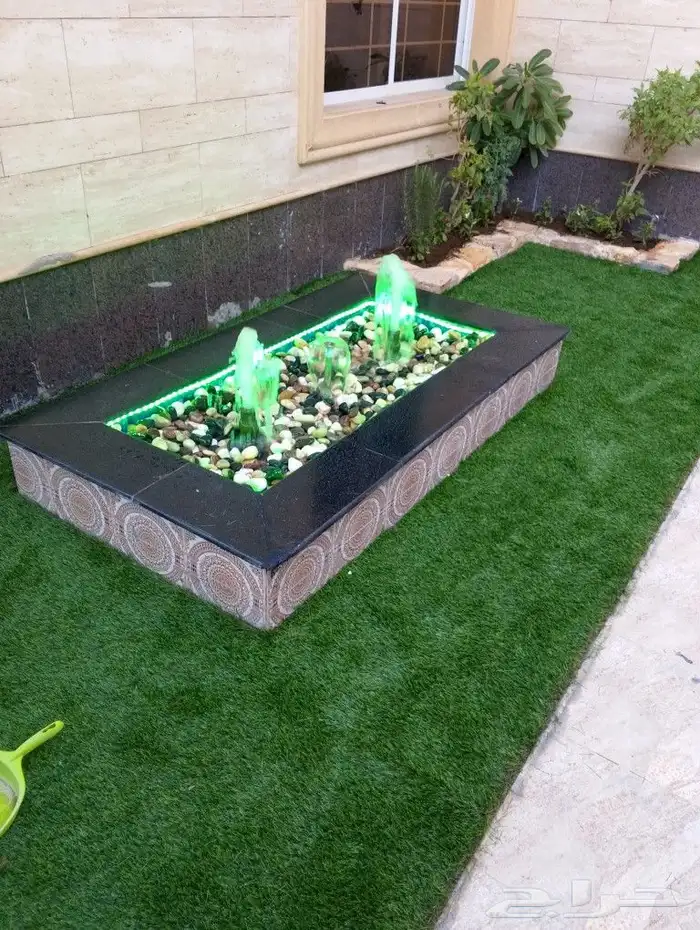 تنسيق حدائق شلالات نوفير مظلات جلسات شتويه 5