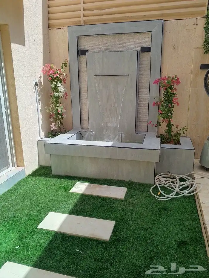 تنسيق حدائق شلالات نوفير مظلات جلسات شتويه 3