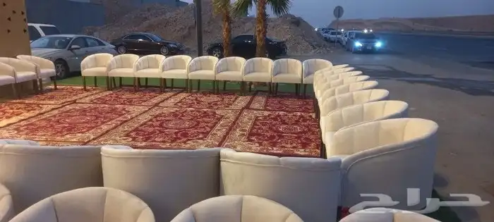 تاجير جلسات شعبيه كراسي طاولات قهوجين صبابين 1