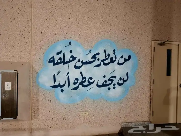 رسام لاونج.خطاط مدارس.رسم مسابح.معارض. 4
