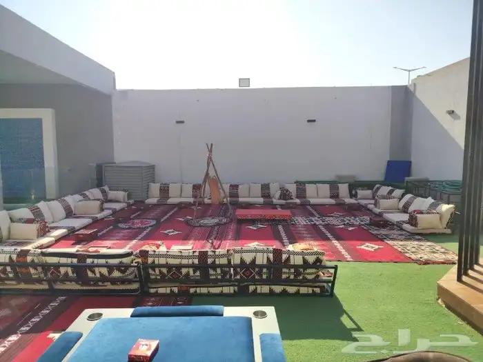 تاجير جلسات شعبيه كراسي طاولات قهوجين صبابين 7