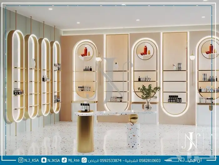 تصميم وتنفيذ ديكورات داخلية وخارجية 8