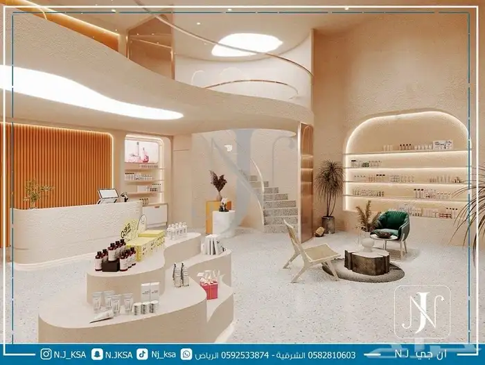 تصميم وتنفيذ ديكورات داخلية وخارجية 10