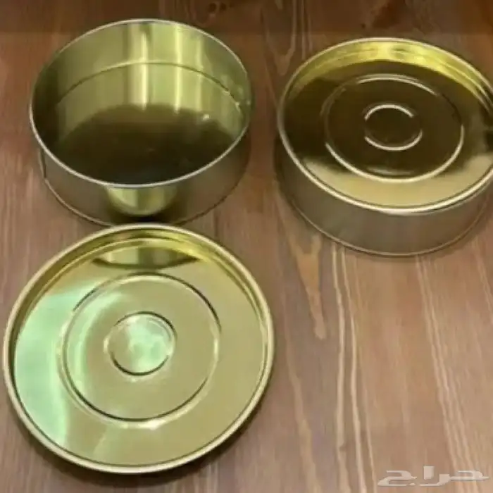 علب معدنية دائرية 1 و 2 كيلو 1