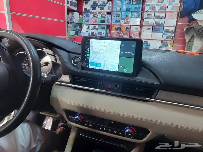 شاشه مازدا 6 موديل 2020 بنضام الأندرويد وخاصيه الكار بلي 1
