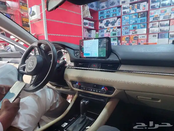 شاشه مازدا 6 موديل 2020 بنضام الأندرويد وخاصيه الكار بلي 2