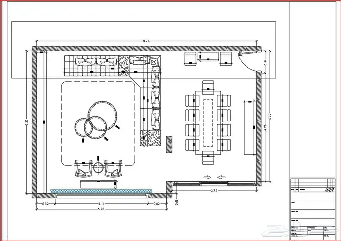 رسم مخططات AutoCAD 20